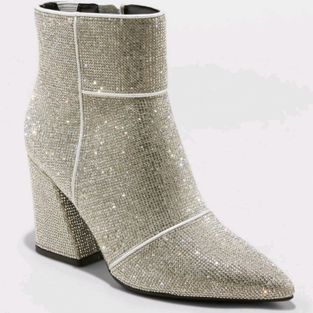 Rhinestone Boots
